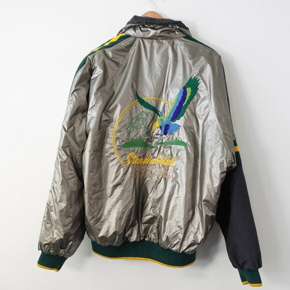 Vintage Dodger Lake Jacket S Outdoor Coat Deer Standish Eagle DANIEL HECHTER 80s - Picture 1 of 16